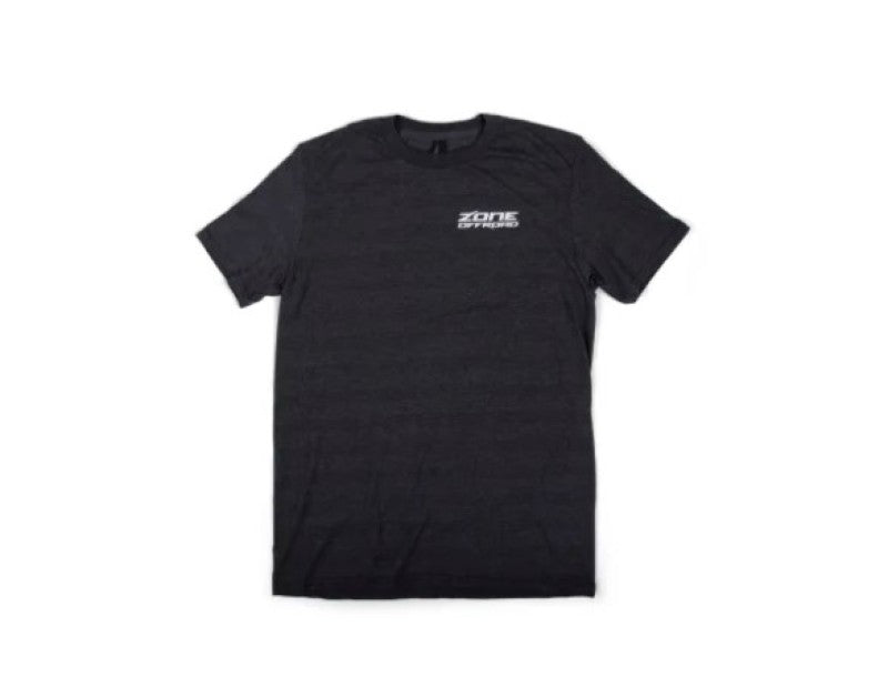 Zone Offroad Charcoal Gray Premium Cotton T-Shirt w/ Zone Offroad Logos - Medium