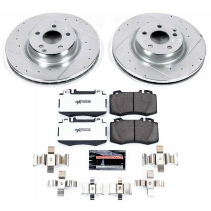 PowerStop Power Stop 08-11 Mercedes-Benz CLS550 Front Z26 Street Warrior Brake Kit