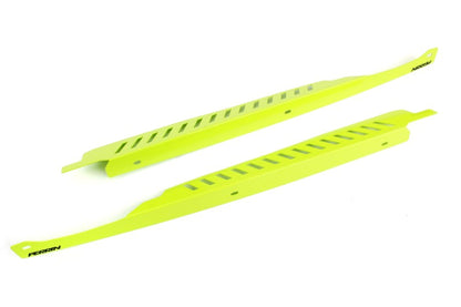 Perrin Performance PERRIN 08-14 Subaru WRX/STI / 08-11 Impreza Fender Shroud Set - Neon Yellow