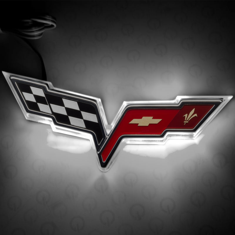 ORACLE Lighting Oracle Chevrolet Corvette C6 Illuminated Emblem - White