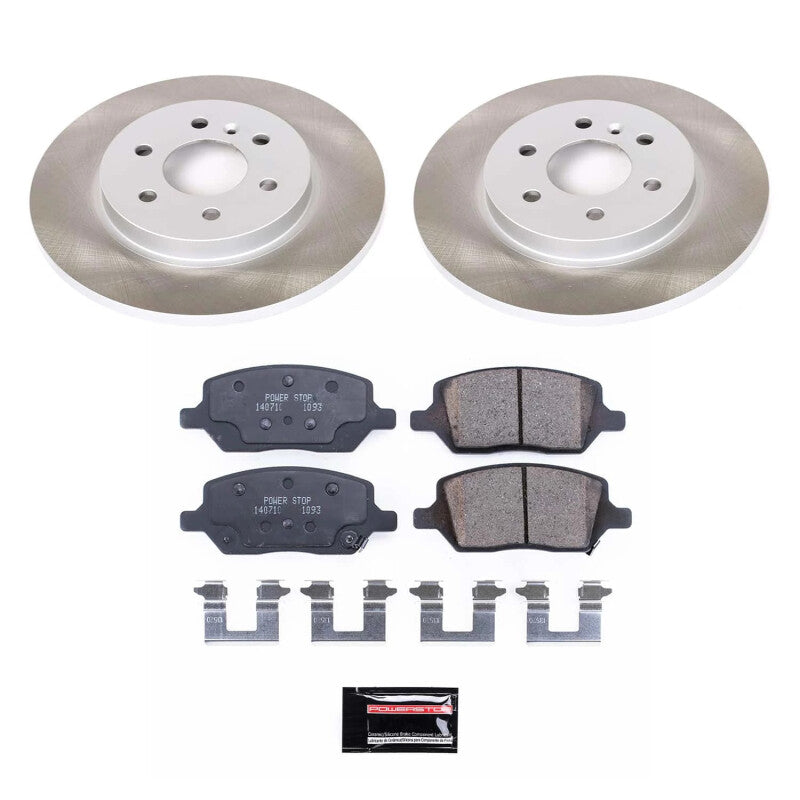 PowerStop Power Stop 06-07 Saturn Relay Rear Semi-Coated Rotor Kit