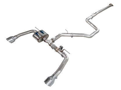 AWE Tuning 22-26 Hyundai Elantra N SwitchPath Cat-Back Exhaust - Chrome Silver Tips