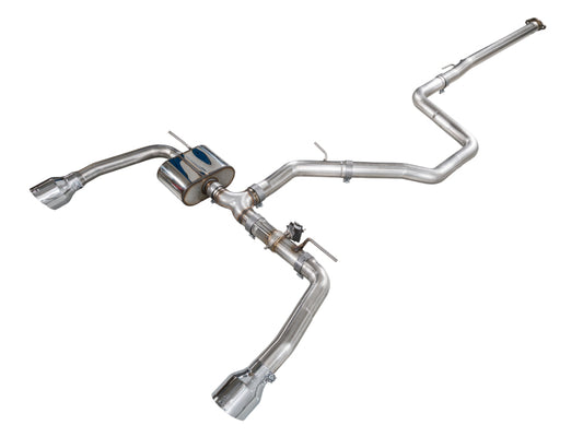 AWE Tuning 22-26 Hyundai Elantra N SwitchPath Cat-Back Exhaust - Chrome Silver Tips