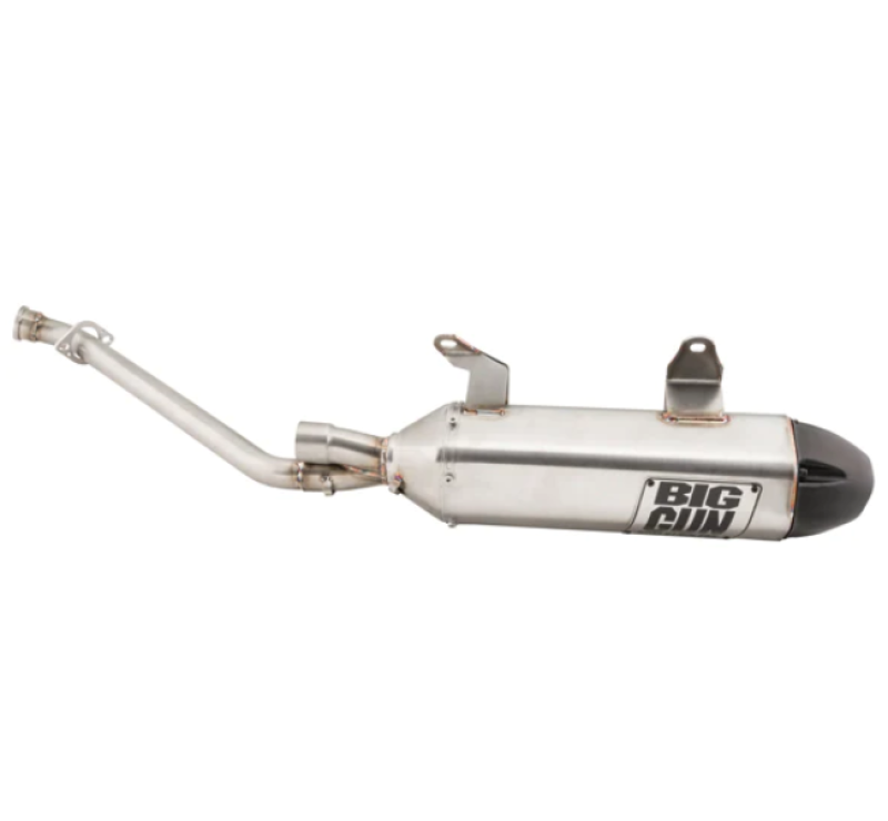 Big Gun 12-14 Kawasaki Brute Force 750 IRS EXO Stainless Slip On Exhaust