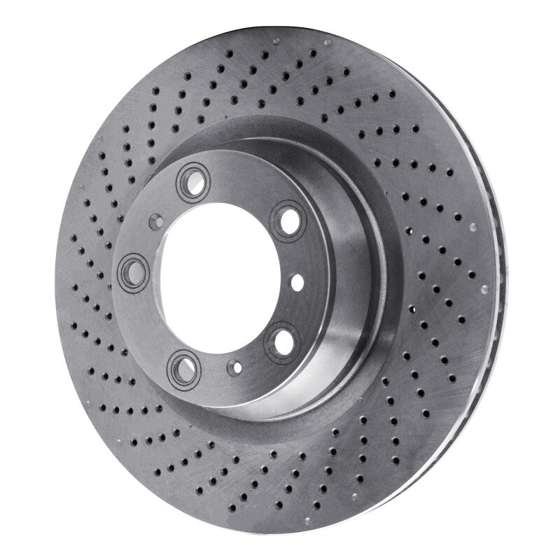 DFC 07-13 Porsche 911 Left Rear Drilled Brake Rotor