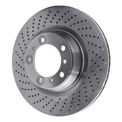 DFC 07-13 Porsche 911 Left Rear Drilled Brake Rotor