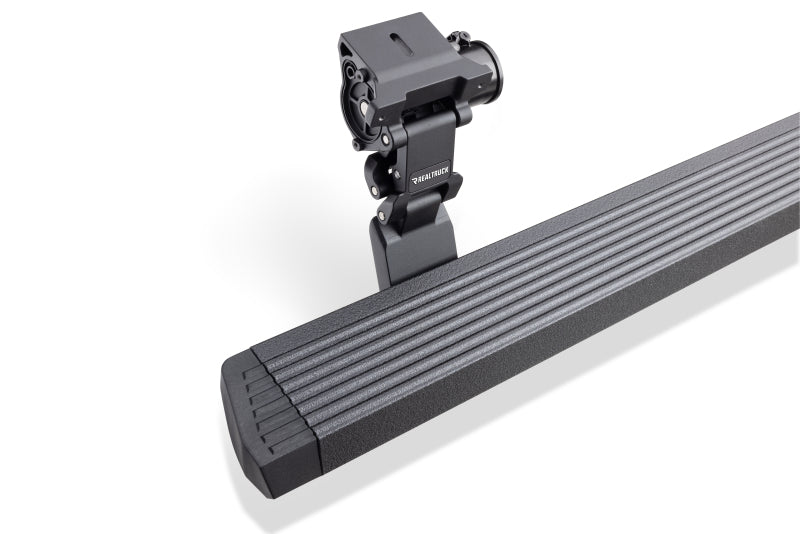 Go Rhino RealTruck 20-24 Jeep Gladiator CC 4dr VoltStep Electric Running Board Kit - Bedliner Coating