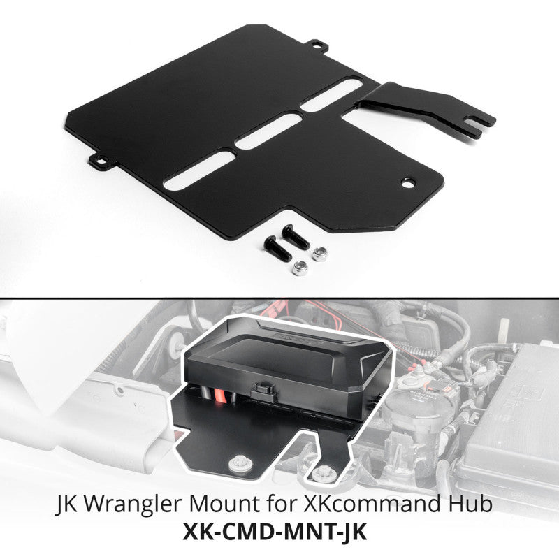 XKGLOW XK Glow XKcommand Hub Mounting Bracket for Wrangler JK
