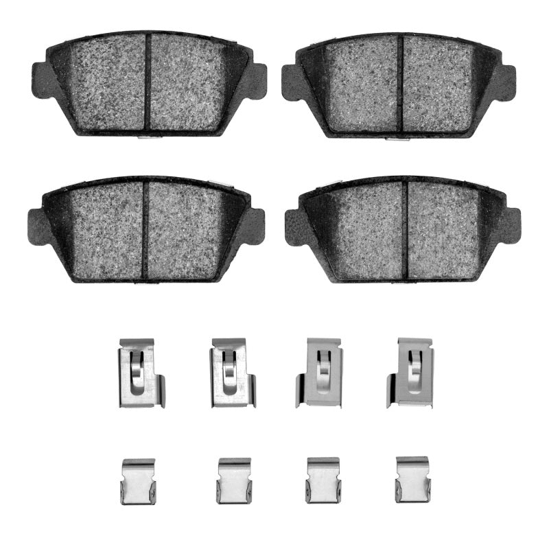 R1 Concepts R1 1985-1994 Dodge Colt Rear R1 Ceramic Pads & Hardware Kit