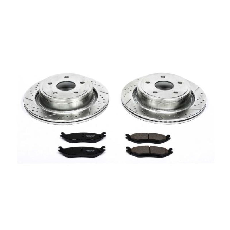 PowerStop Power Stop 07-09 Chrysler Aspen Rear Z23 Evolution Sport Brake Kit