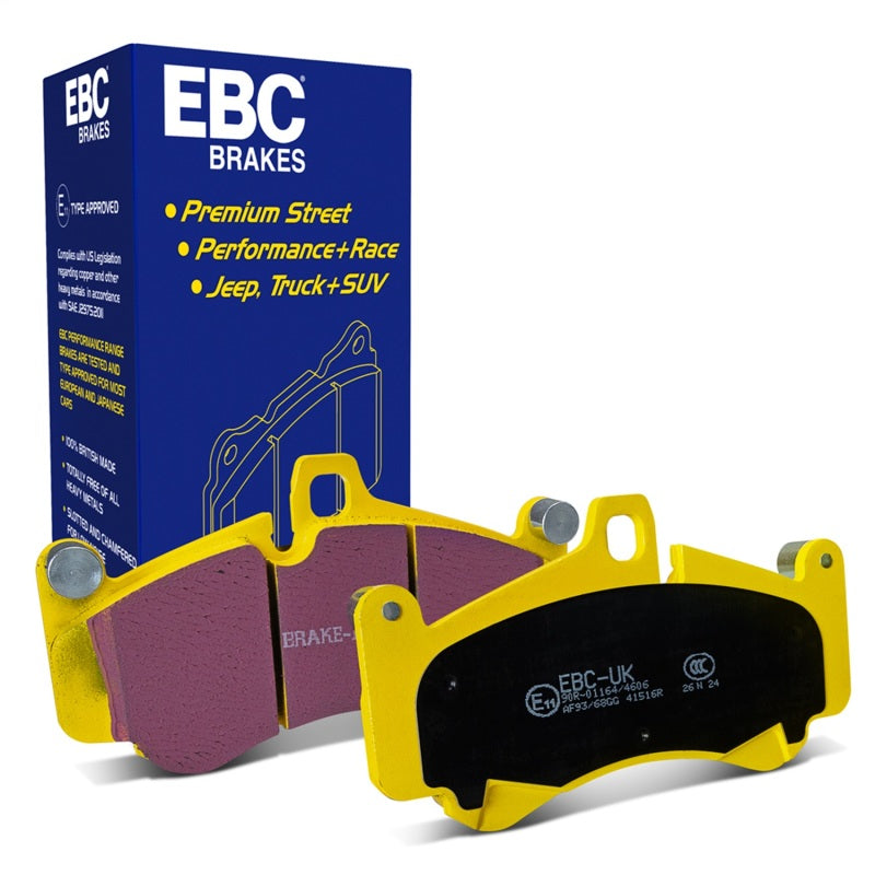 EBC 01-03 Porsche 911 (996) (Cast Iron Rotor only) 3.6 Twin Turbo GT2 Yellowstuff Front Brake Pads