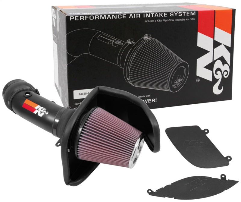 K&N Engineering K&N 2017 Dodge Challenger Hellcat SC V8-6.2L F/l Typhoon Air Intake