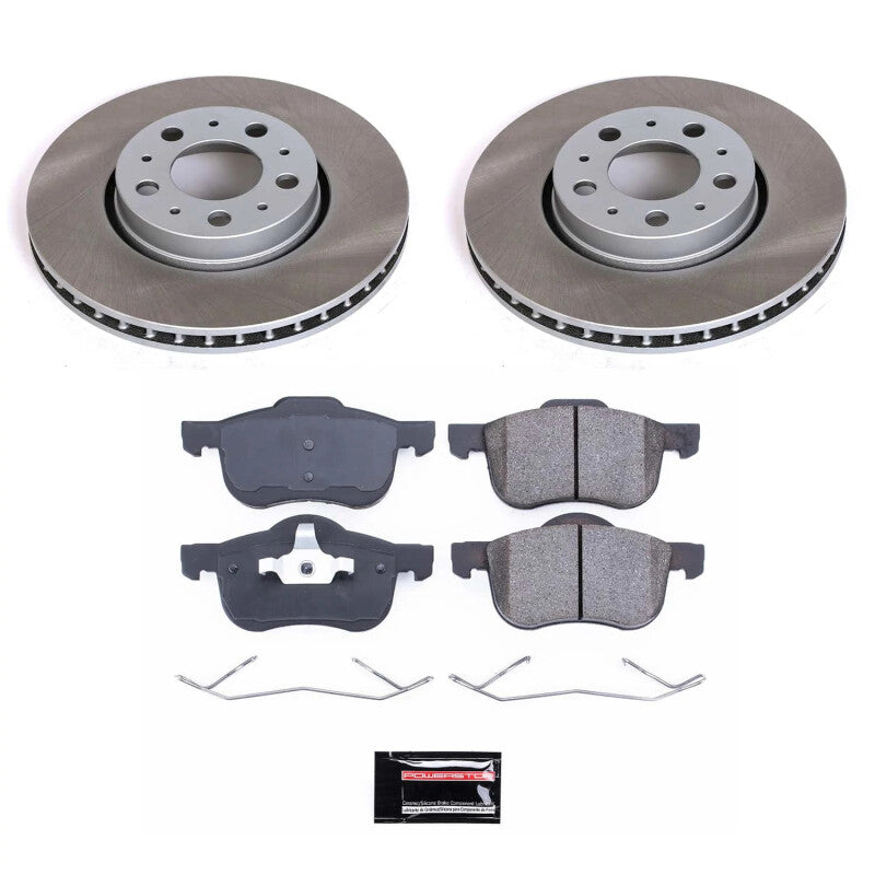 PowerStop Power Stop 03-07 Volvo XC70 Front Semi-Coated Rotor Kit