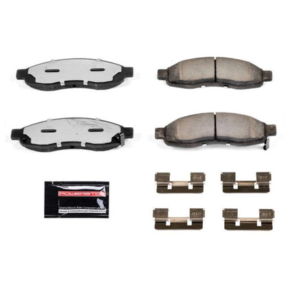 PowerStop Power Stop 04-05 Infiniti QX56 Front Z36 Truck & Tow Brake Pads w/Hardware