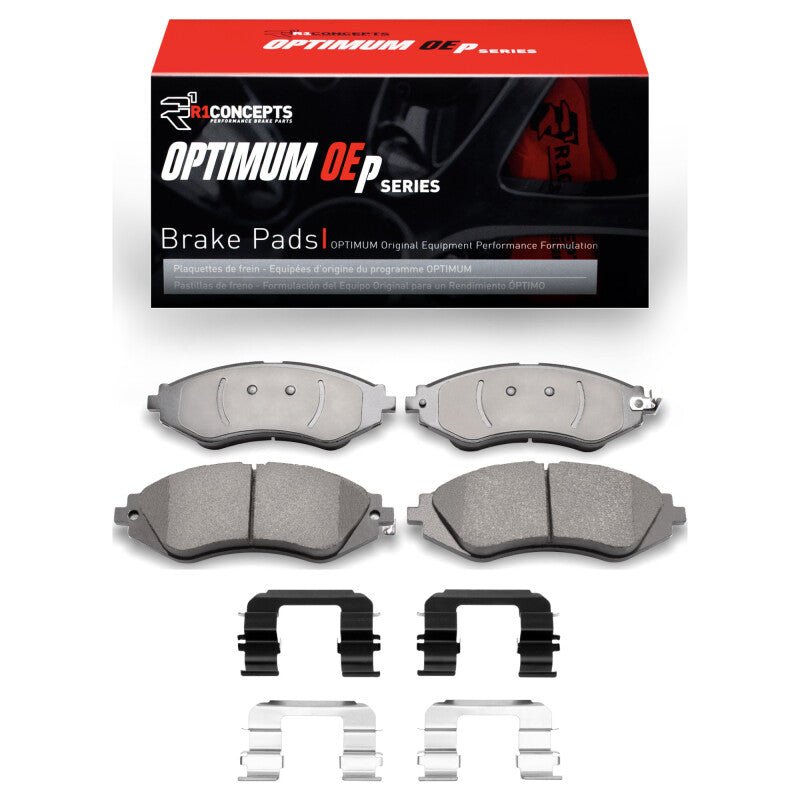R1 Concepts R1 1999-2017 Chevrolet AVEO5 Front R1 Optimum OE Pads & Hardware Kit