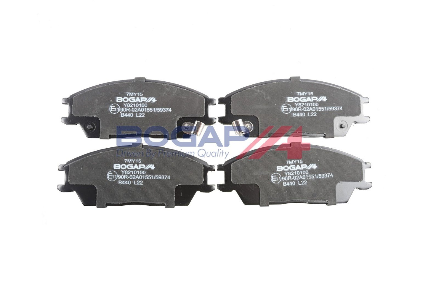 BOGAP Y8210100 Brake Pad Set, Disc Brake | ML Performance Car Parts