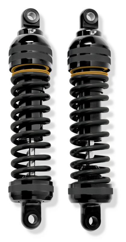 Progressive Harley-Davidson Ultra Touring 944 Series Shocks 13.0in Heavy Duty - Blk/Gld