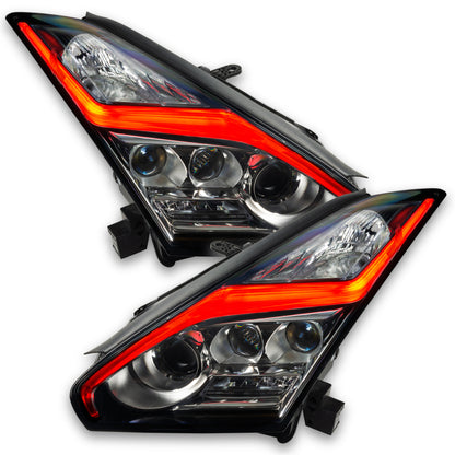 ORACLE Lighting Oracle 1521 Nissan GTR RGB+W (Lightning Bolt) Headlight DRL Upgrade Kit ColorSHIFT 2