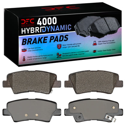 DFC 09-24 Kia Sportage Rear 4000 Hybridynamic Brake Pads