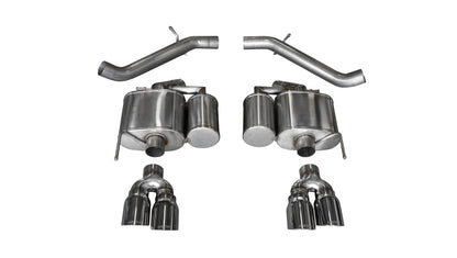 CORSA Performance Corsa 2016-2019 Cadillac ATS-V 3.6T 4in Polished Sport Axle-Back Exhaust