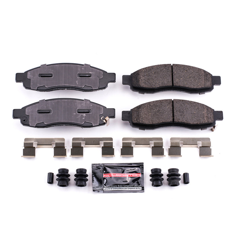 PowerStop Power Stop 04-05 Infiniti QX56 Front Z23 Evolution Sport Brake Pads w/Hardware