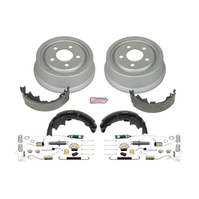 PowerStop Power Stop 01-06 Jeep Wrangler Rear Autospecialty Drum Kit