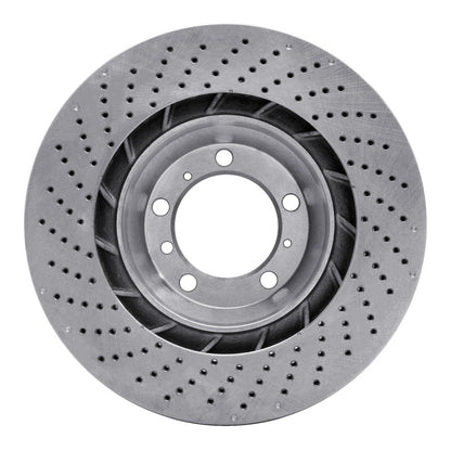 DFC 07-13 Porsche 911 Right Rear Drilled Brake Rotor