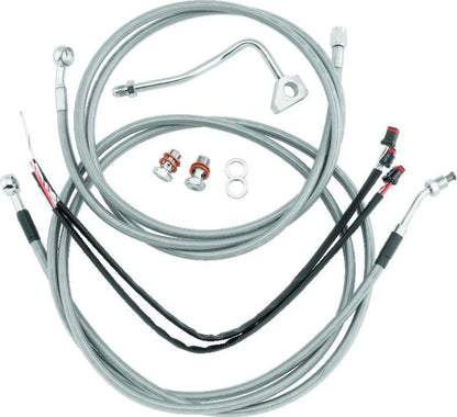 Burly Brand Control Kit 15in ABS - Stainless Steel