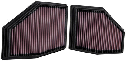 K&N Engineering K&N 2020 BMW M550i 4.4L V8 Replacement Air Filter (2 Per Box)