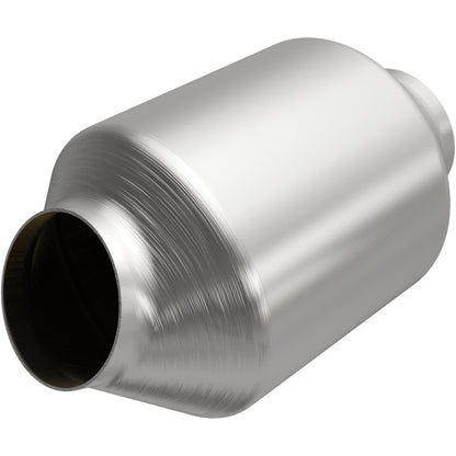 MagnaFlow Carb Compliant SS Univ. Catalytic Converter 8.125in Body L X 5in Body W (2.50 CA Spun)