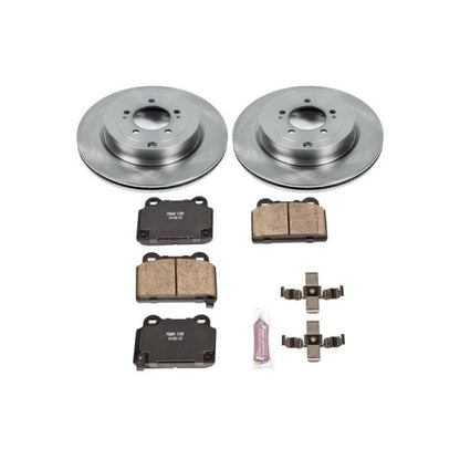 PowerStop Power Stop 08-15 Mitsubishi Lancer Rear Autospecialty Brake Kit