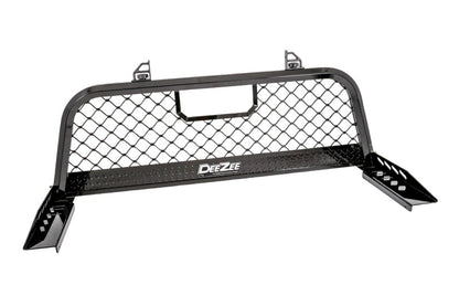 Dee Zee 17-23 Ford SuperDuty Cargo Management Cab Rack - Blk Mesh