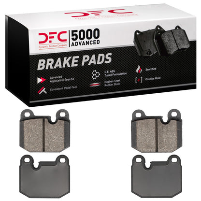 DFC 74-89 Alfa Romeo GTV-6 Front 5000 Advanced Low Metallic Brake Pads