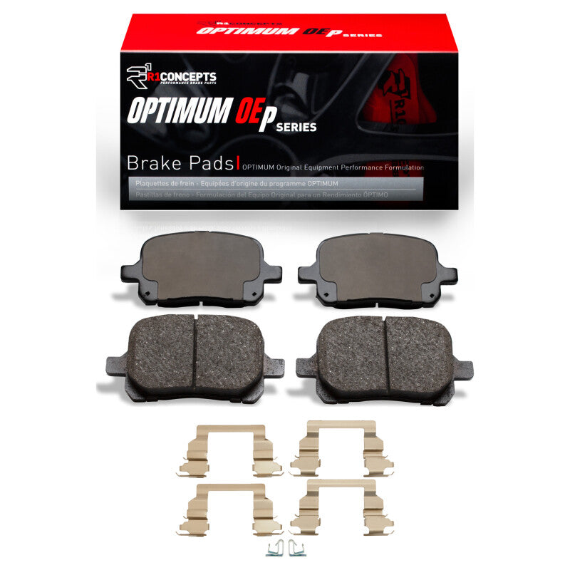 R1 Concepts R1 97-04 Lexus ES300 Front Optimum OE Pads & Hardware Kit