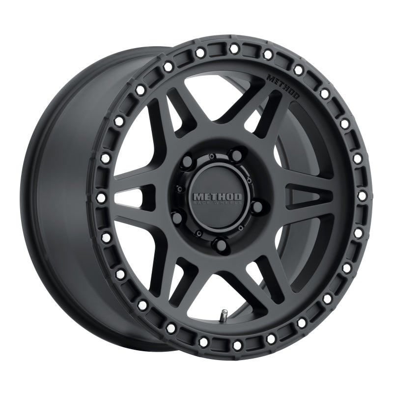 Method Wheels Method MR312 17x8.5 0mm Offset 5x150 110.5mm CB Matte Black Wheel