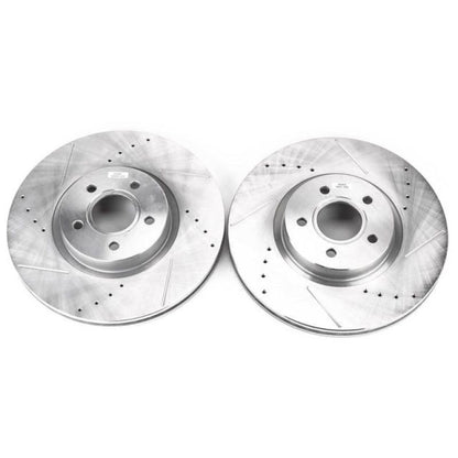 PowerStop Power Stop 13-19 Ford Escape Front Evolution Drilled & Slotted Rotors - Pair