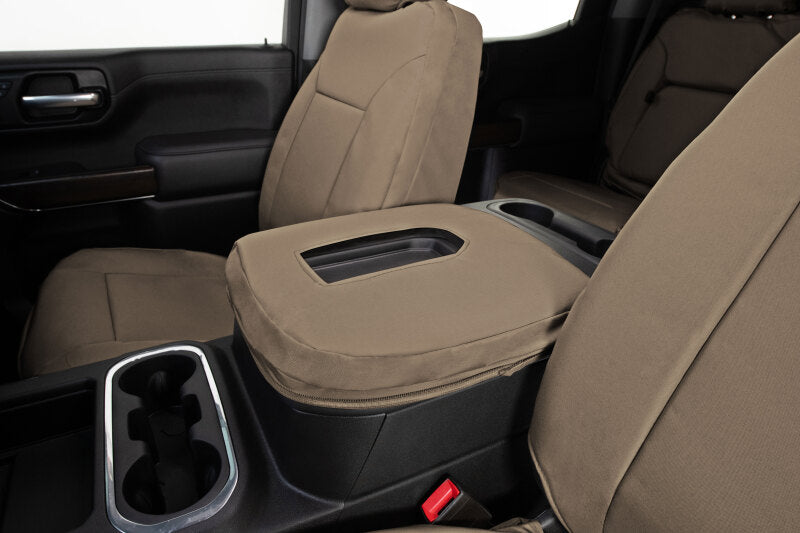 Covercraft 22-24 Jeep Grand Endura PrecisionFit Custom Front Row Seat Covers - Tan/Tan