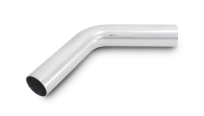Vibrant 3in O.D. Universal Aluminum Tubing (60 degree Bend) - Polished