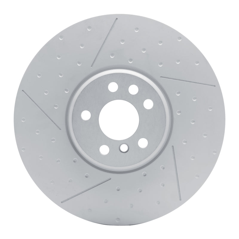 DFC 20-25 BMW M440iX Left Front Hi-Carbon Alloy Geomet Coated Rotor - Dimpled and Slotted