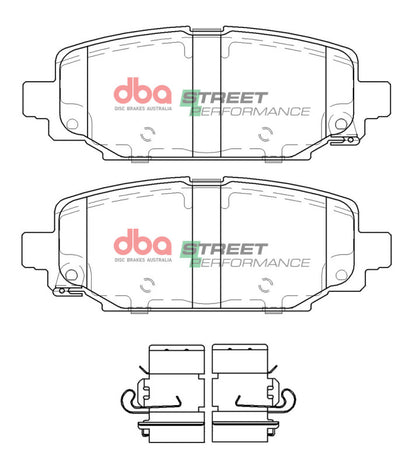 DBA 2018+ Jeep Wrangler JL SP Performance Rear Brake Pads