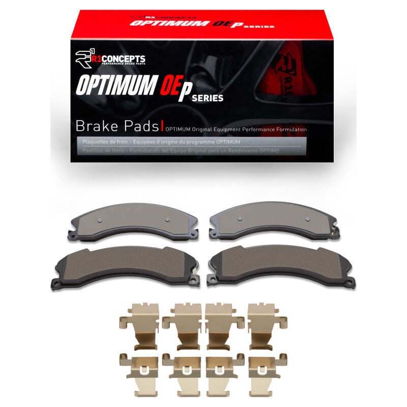 R1 Concepts R1 12-24 Nissan NV1500 Rear Optimum OE Pads & Hardware Kit