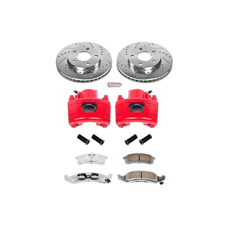 PowerStop Power Stop 94-99 Buick LeSabre Front Z26 Street Warrior Brake Kit w/Calipers