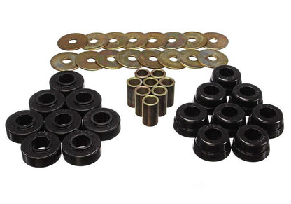 Energy Suspension GM Body Mount Set W/Hardware - Black