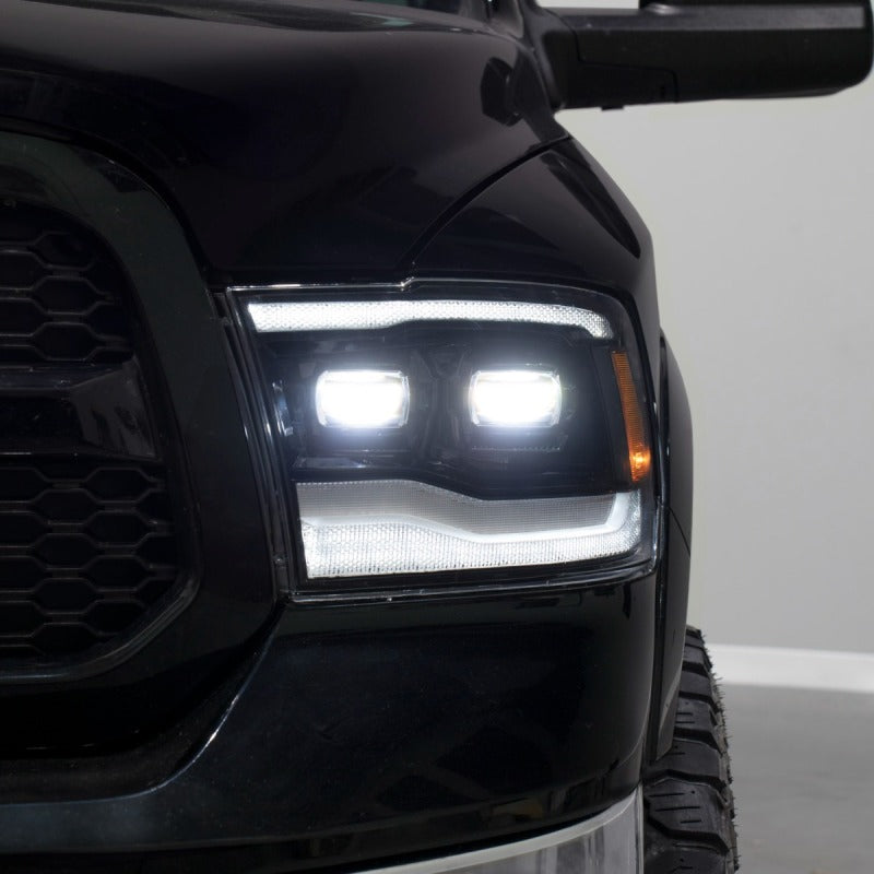 Form Lighting 2009-2018 Ram 1500/2500/3500 Sequential LED Projector Headlights (Pair)