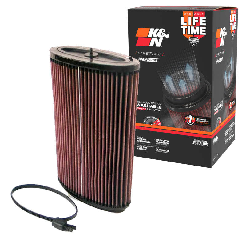 K&N Engineering K&N 05-06 Porsche Boxster 2.7L-F6/3.2L-F6 Drop In Air Filter