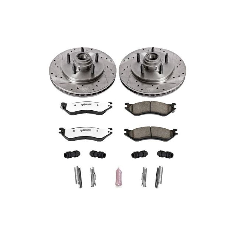 PowerStop Power Stop 00-02 Ford Expedition Front Z36 Truck & Tow Brake Kit