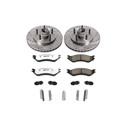 PowerStop Power Stop 00-02 Ford Expedition Front Z36 Truck & Tow Brake Kit