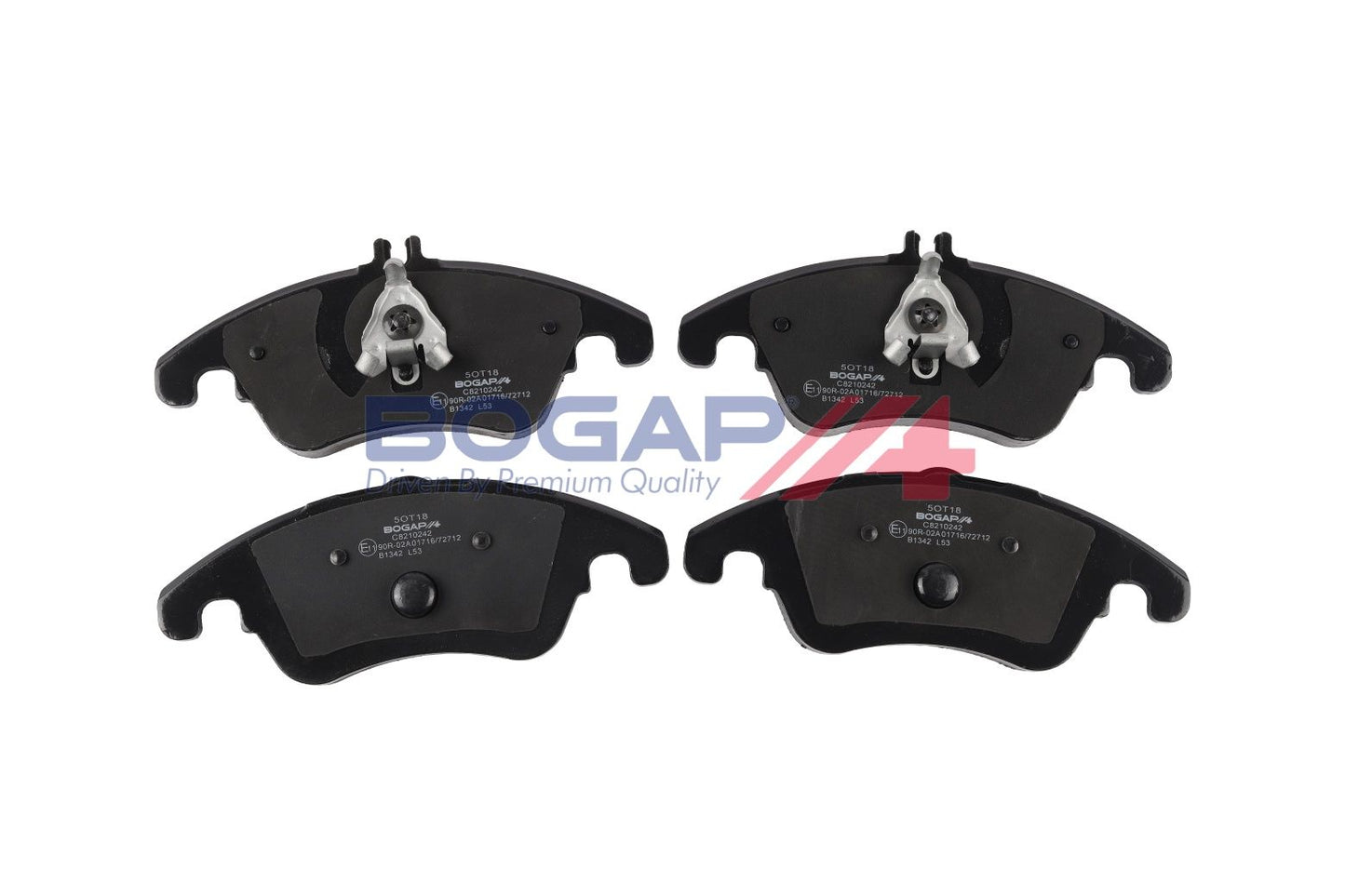 BOGAP C8210242 Brake Pad Set, Disc Brake | ML Performance Car Parts