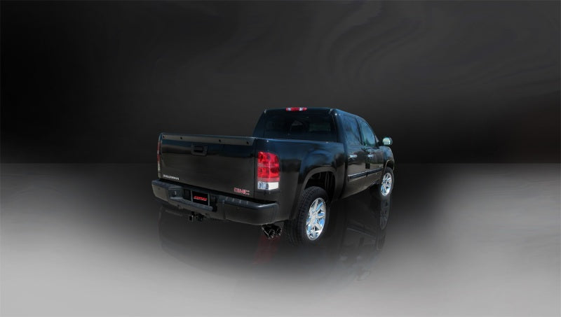 CORSA Performance Corsa 2009-2009 Chevrolet Silverado Crew Cab/Short Bed 1500 4.8L V8 Black Sport Cat-Back Exhaust