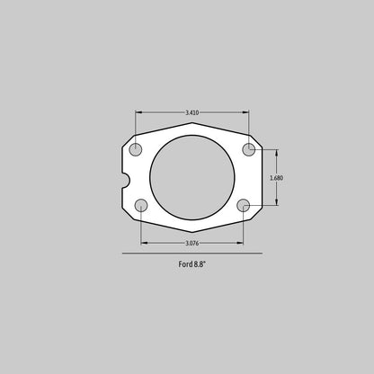 Baer Brakes 1993 Ford Mustang 13in Pro+ Rear SDZ Brake Kit - Black